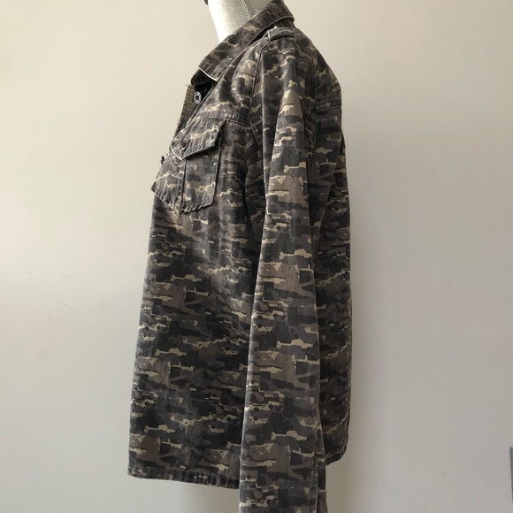 Urban Outfitters overshirt BDG camo shirt jacket cotton - Picture 2 of 7